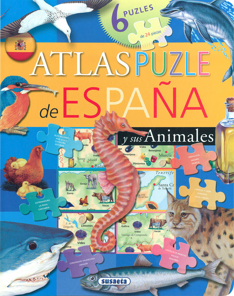 ATLAS PUZLE DE ESPAÑA
