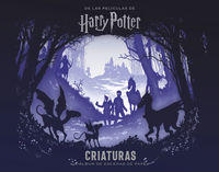 harry potter: criaturas - un album de escenas de papel