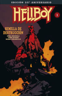 hellboy 1 - semilla de destruccion (ed. gigante) (25 aniversario)