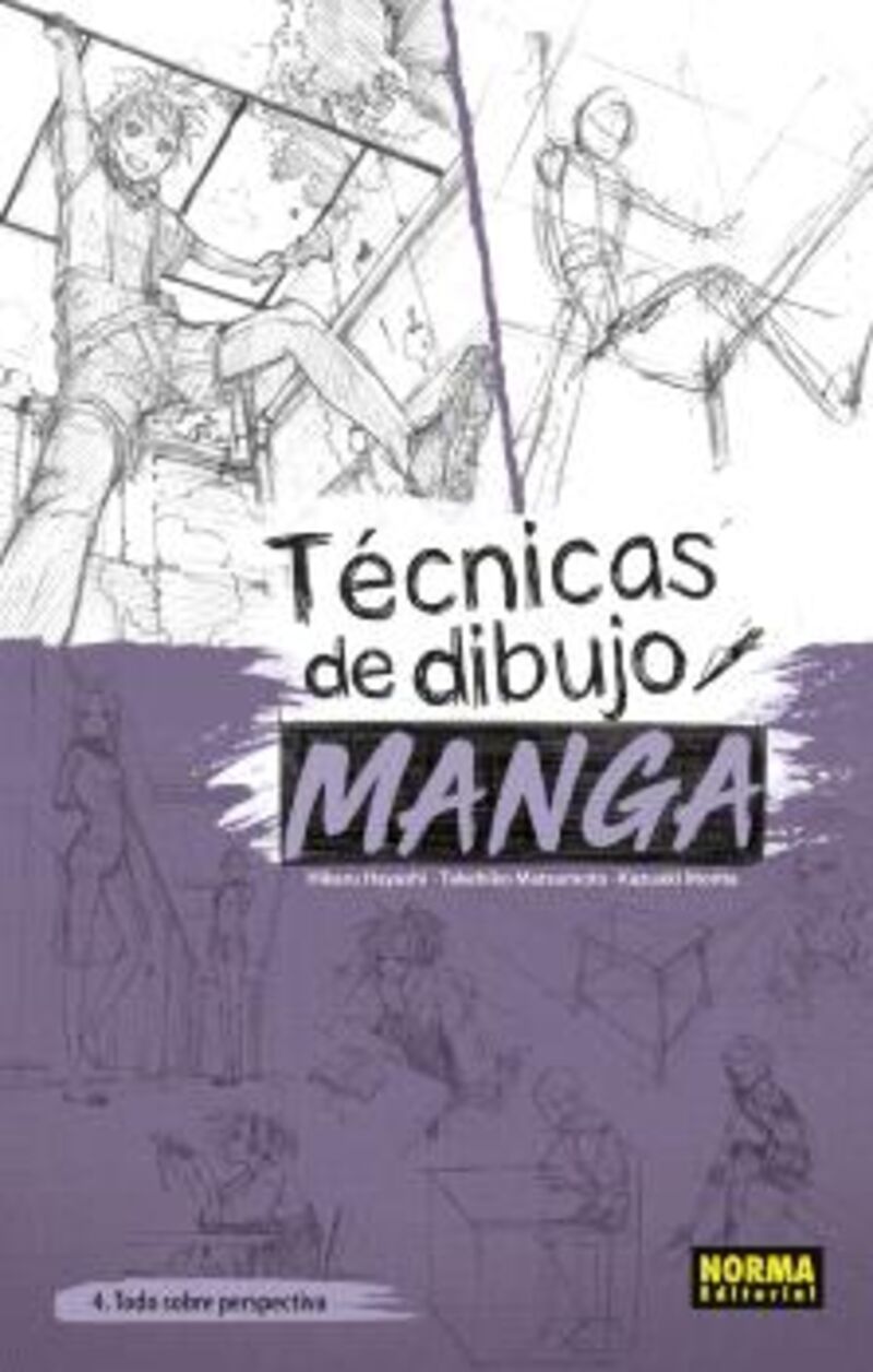 tecnicas de dibujo manga 4 - todo sobre perspectiva - Hikaru Hayashi / Takehiko Matsumoto