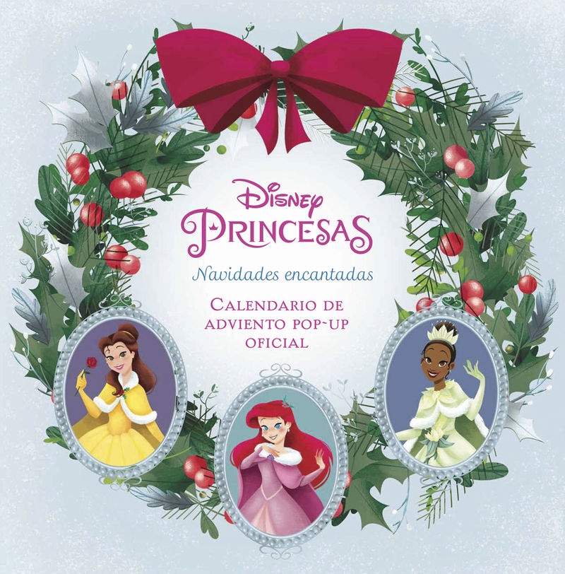 disney princesas - navidades encantadas - calendario de adviento pop-up oficial