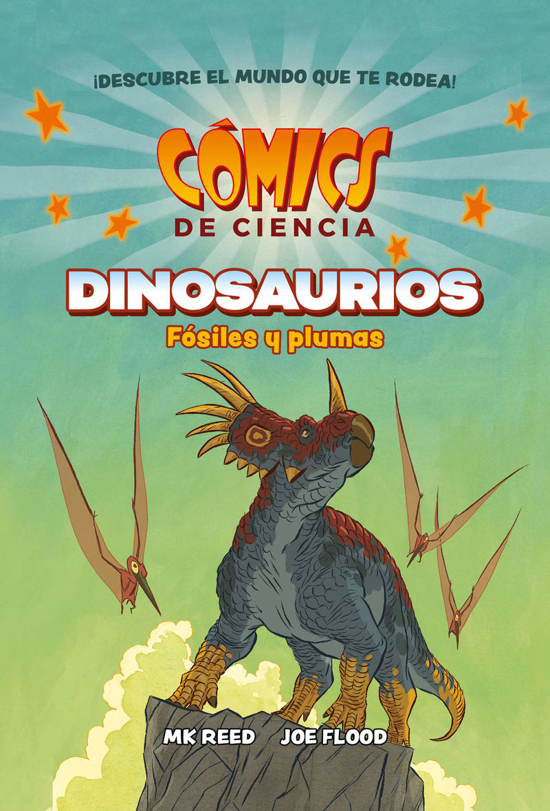 comics de ciencia - dinosaurios. fosiles y plumas