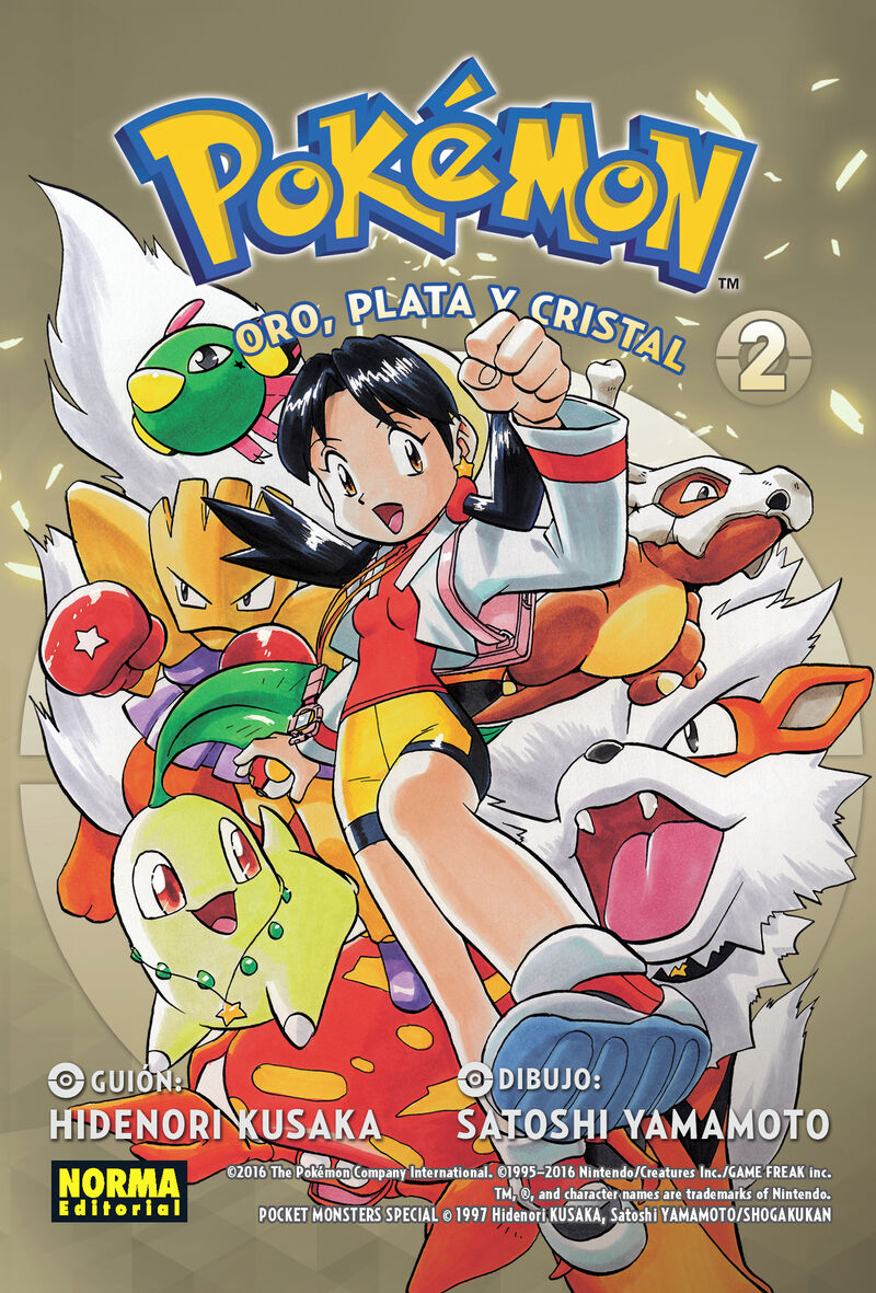 pokemon 6 - oro, plata y cristal 2 - Hidenori Kusaka / Satoshi Yamamoto