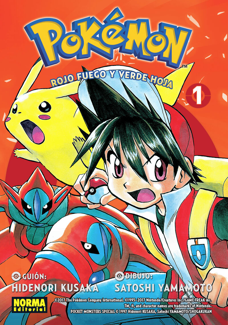 pokemon 13 - rojo fuego y verde hoja 1 - Hidenori Kusaka / Satoshi Yamamoto (il. )