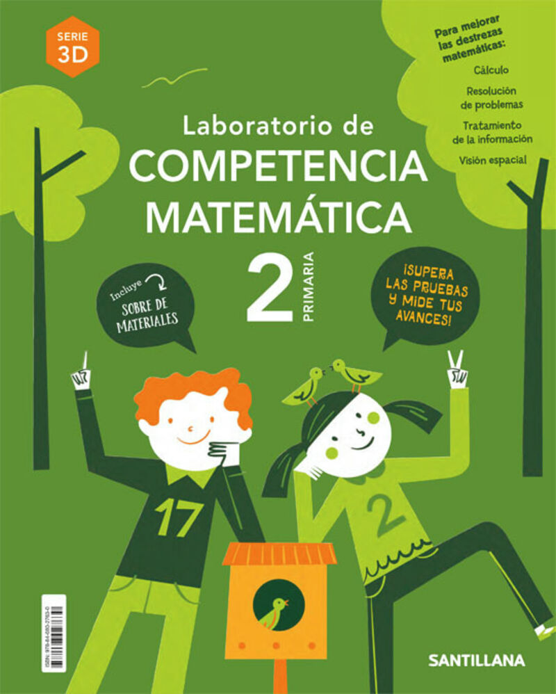 ep 2 - matematicas - competencias matematicas 3d - entrenate - Aa. Vv.
