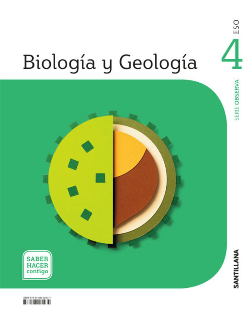 ESO 4 - BIOLOGIA Y GEOLOGIA - SABER HACER CONTIGO