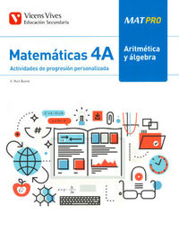 eso 4 - matematicas - mat pro - aritmetica y algebra - Aa. Vv.