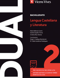 bach 2 - lengua y literatura (cat) - dual (digital+libro+cuad) - Aa. Vv.