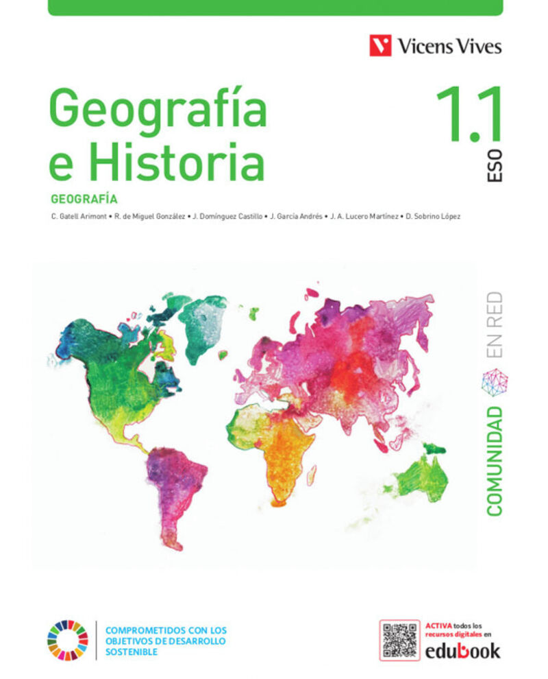 ESO 1 - GEOGRAFIA E HISTORIA 1 (1.1-1.2) - COMUNIDAD EN RED
