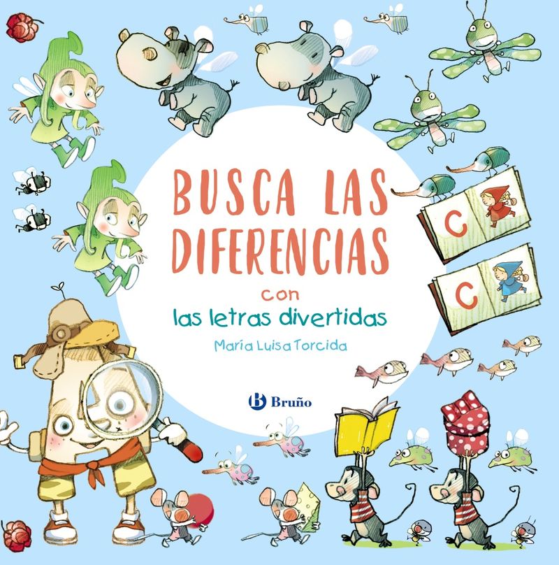 busca las diferencias con las letras divertidas - M. ª Luisa Torcida Alvarez