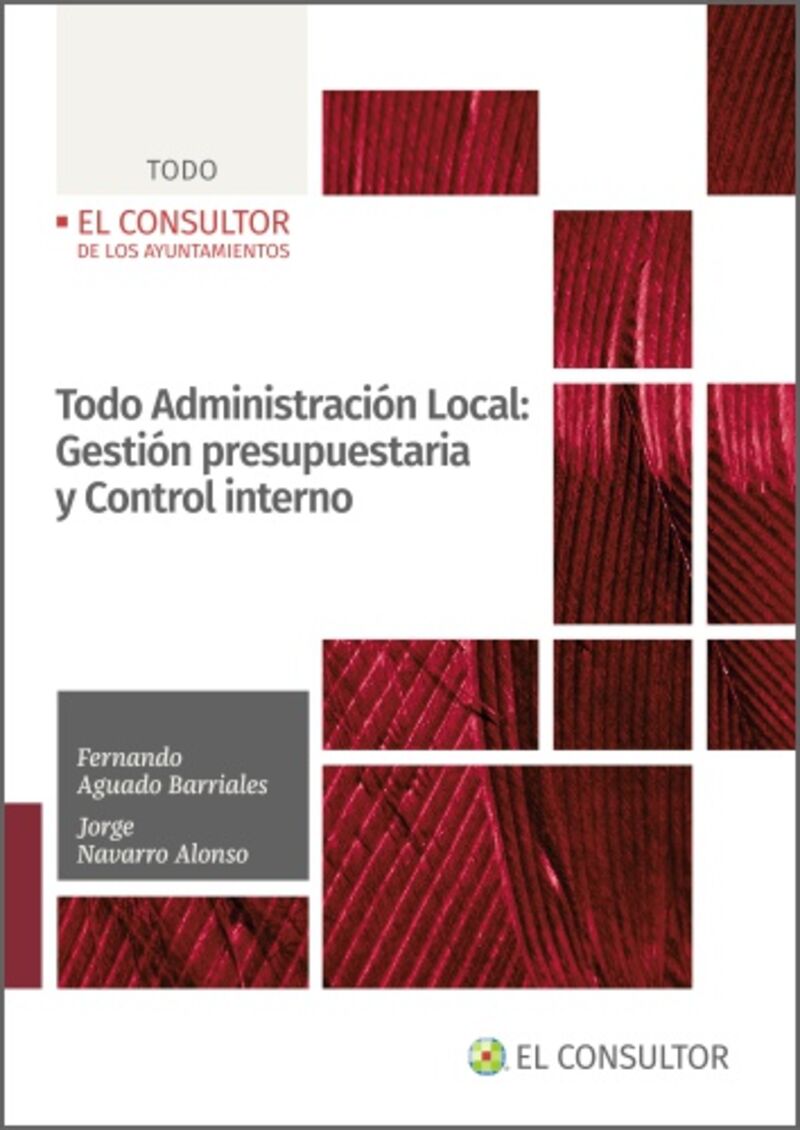 todo administracion local: gestion presupuestaria y control interno - Fernando Aguado Barriales / Jorge Navarro Alonso