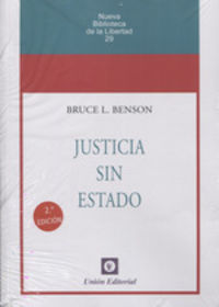 (2 ed) justicia sin estado - Bruce Benson