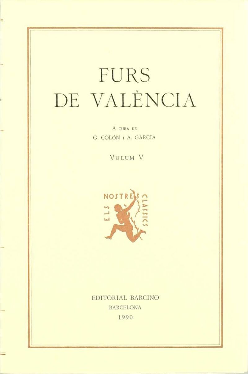 FURS DE VALENCIA V