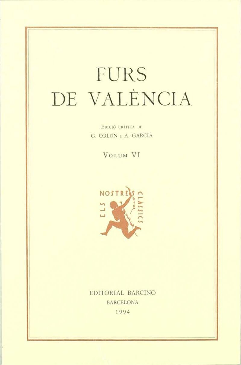 FURS DE VALENCIA VI