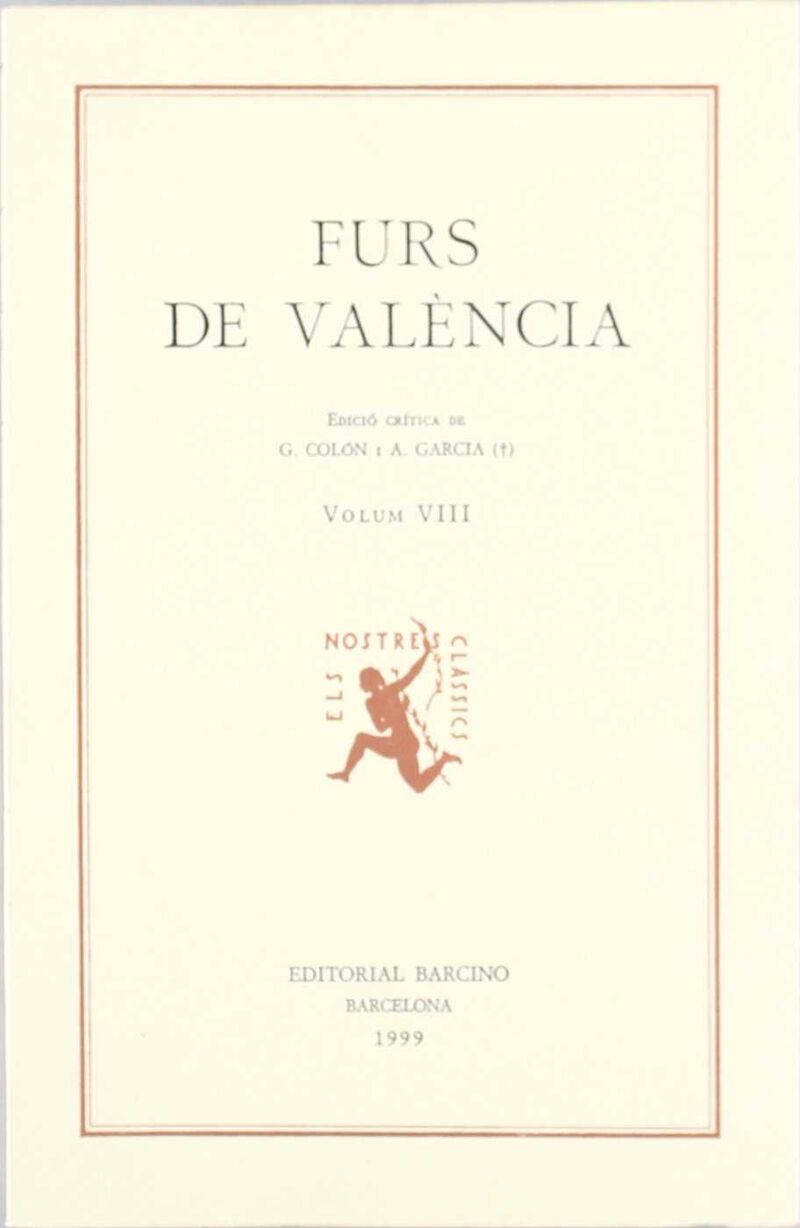 FURS DE VALENCIA VIII