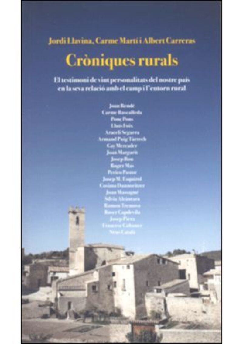 croniques rurals - Jordi Llavina / [ET AL. ]