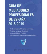 GUIA DE MEDIADORES PROFESIONALES DE ESPAÑA (2018-2019)