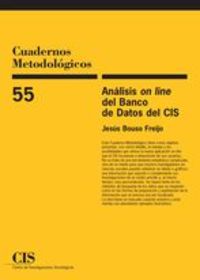 analisis on line del banco de datos del cis - Jesus Bouso Freijo