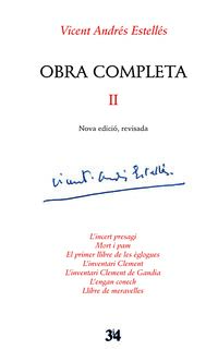 OBRA COMPLETA II (VICENT ANDRES ESTELLES) (CAT) (ED. CRITICA)