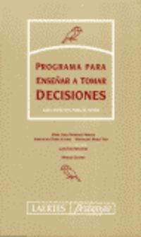 programa para enseñar a tomar decisiones (tutor) - cuaderno del tutor