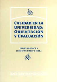 calidad en la universidad orientacion y evaluacion - Pedro Apodaca