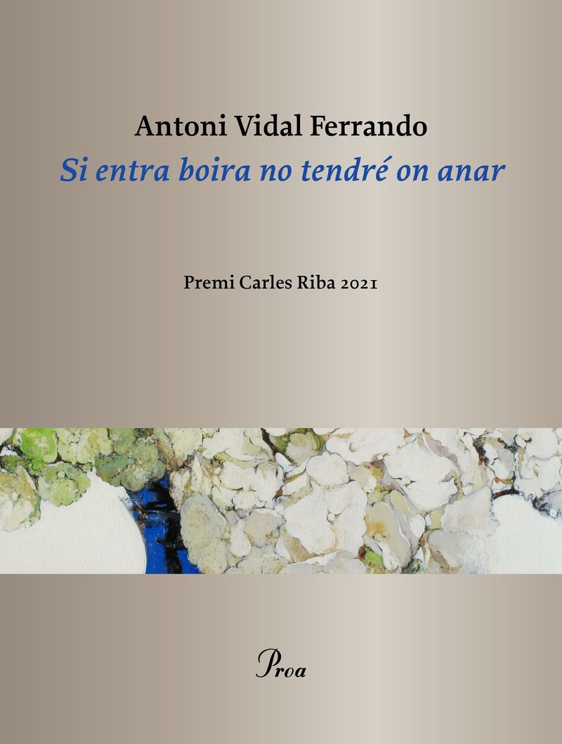 si entra boira no tendre on anar (premi carles riba 2021) - Antoni Vidal Ferrando