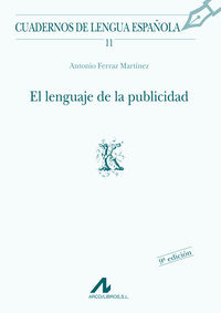 el lenguaje de la publicidad - Antonio Ferraz Martinez