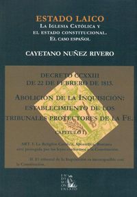 estado laico - Cayetano Nuñez Rivero