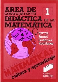 area de conocimiento didactica de las matematicas - Angel Gutierrez Rodriguez
