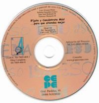 (CD-ROM) FIJATE Y CONCENTRATE MAS IV