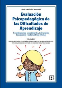 evaluacion psicopedagogica de las dificultades de aprendizaje vol. ii - Jose Luis Galve Manzano