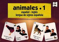animales 1 - baraja español-ingles - lengua de signos española