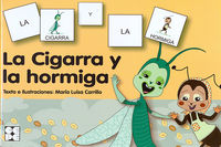 cigarra y la hormiga, la - pictogramas - Maria Luisa Carrillo