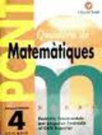 ep 4 - matematiques - pont (canvi de curs) - Aa. Vv.