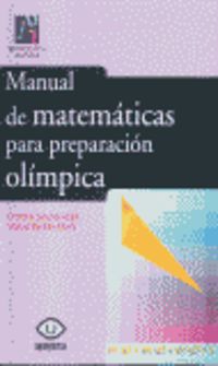 manual de matematicas para preparacion olimpica - Manuel Ripolles Amela / C. Sanchez-Rubio Garcia