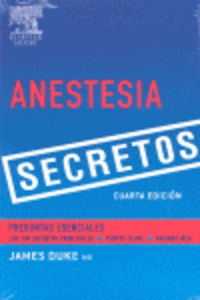 anestesia - secretos - James Duke