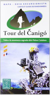 tour del canigo - mapa 1: 25000