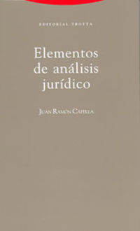 (5 ed) elementos de analisis juridico - Juan Ramon Capella