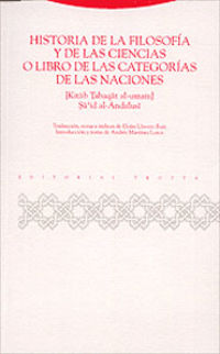 historia filosofia ciencias libro categorias naciones trotta - Said Al-Andalusi
