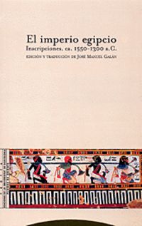 imperio egipcio, el - inscripciones, ca. 1550-1300 a. c.
