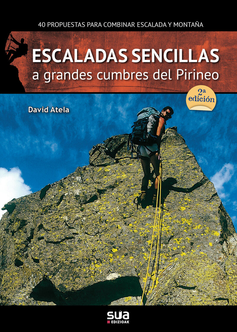 escaladas sencillas a grandes cumbres del pirineo - David Atela