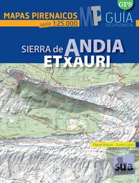 SIERRA DE ANDIA ETXAURI - MAPAS PIRENAICOS (1: 25000)