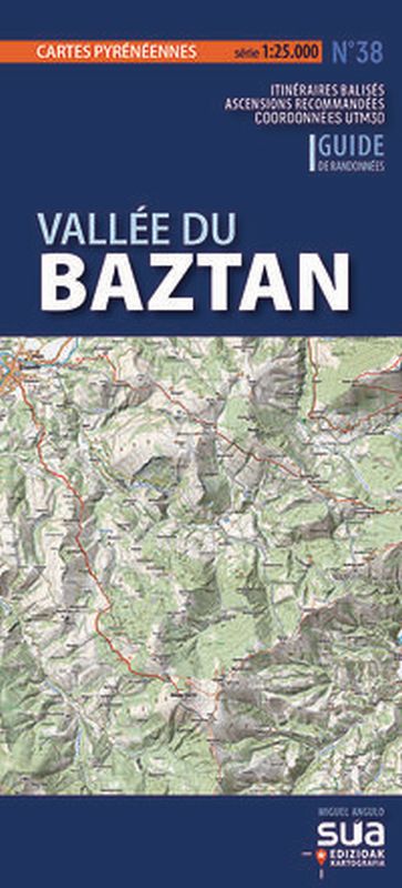 vallee du baztan - cartes pyreneennes (1: 25000)