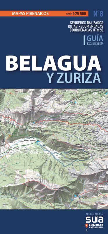 belagua y zuriza - mapas pirenaicos (1: 25000) - Miguel Angulo