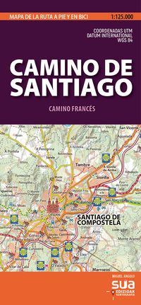 camino de santiago - mapas pirenaicos - Miguel Angulo