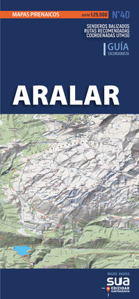 (2 ed) aralar - mapas pirenaicos (1: 25000) - Miguel Angulo