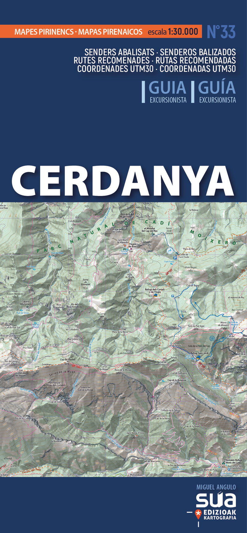 CERDANYA - MAPAS PIRENAICOS (1: 25000)
