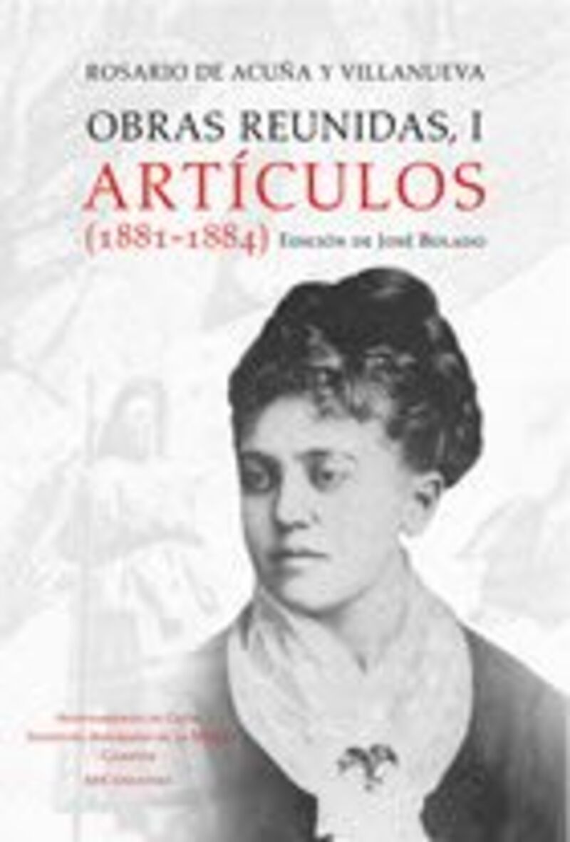 OBRAS REUNIDAS I - ARTICULOS (1881-1884)