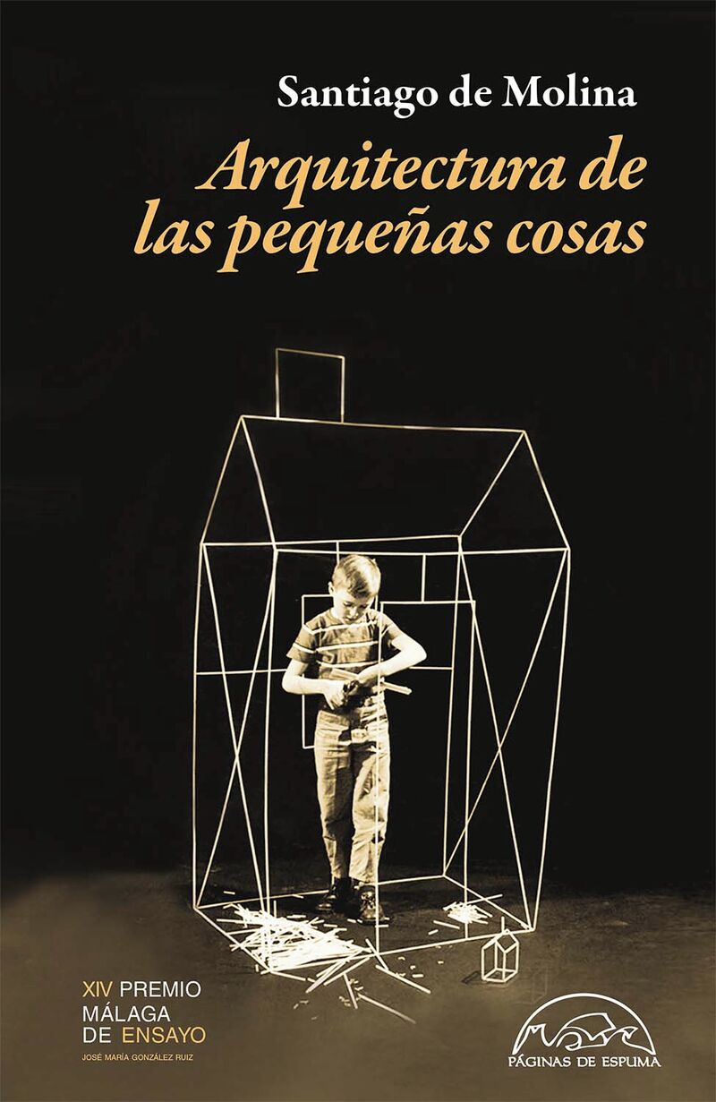 arquitectura de las pequeñas cosas (xiv premio malaga de ensayo 2022) - Santiago De Molina