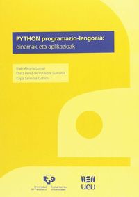 python programazio-lengoaia - oinarriak eta aplikazioak